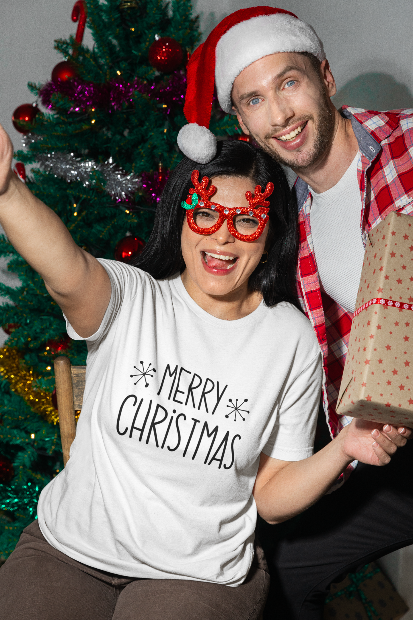 Merry Christmas Simple Tee