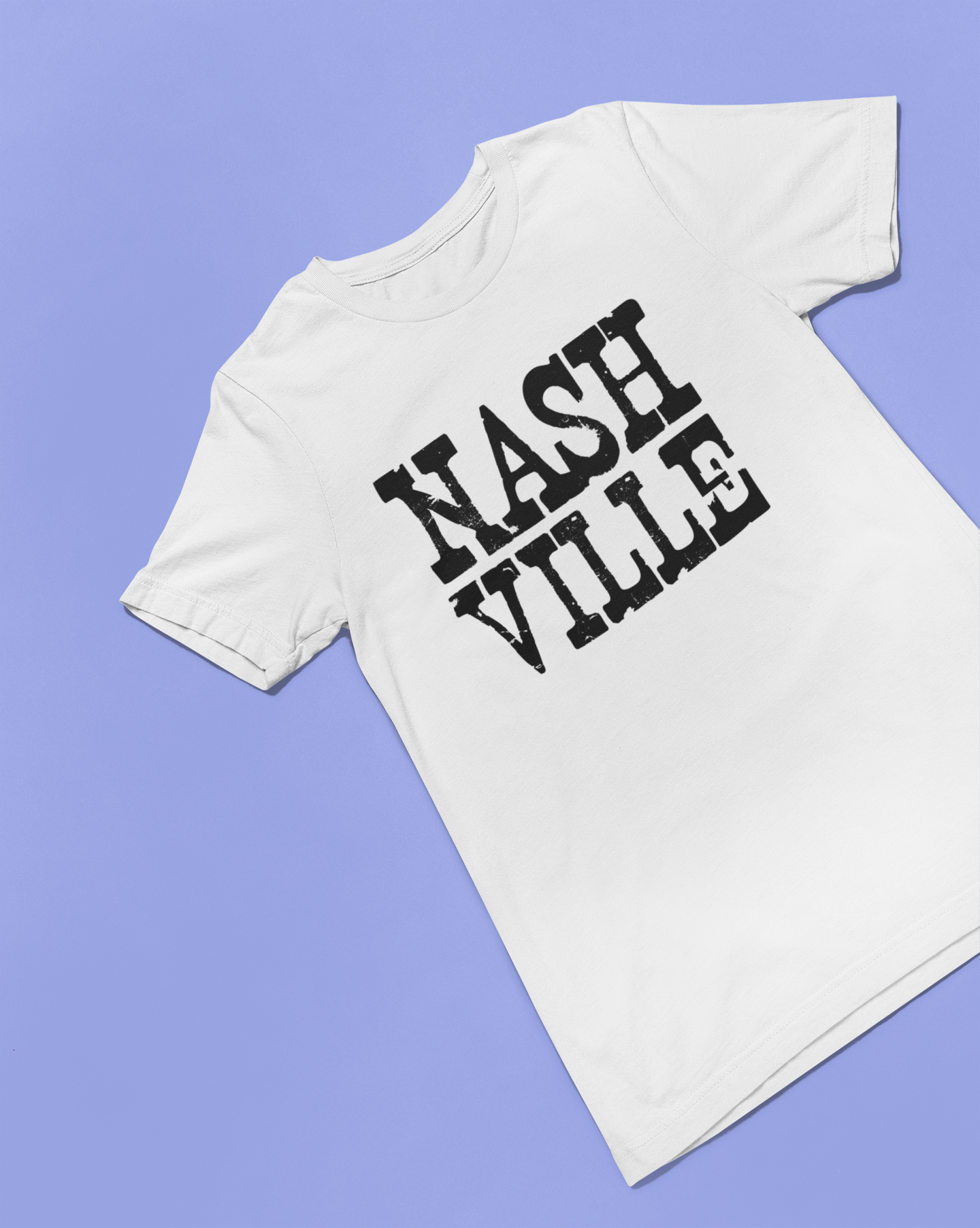Nashville Tee - Black Stamp