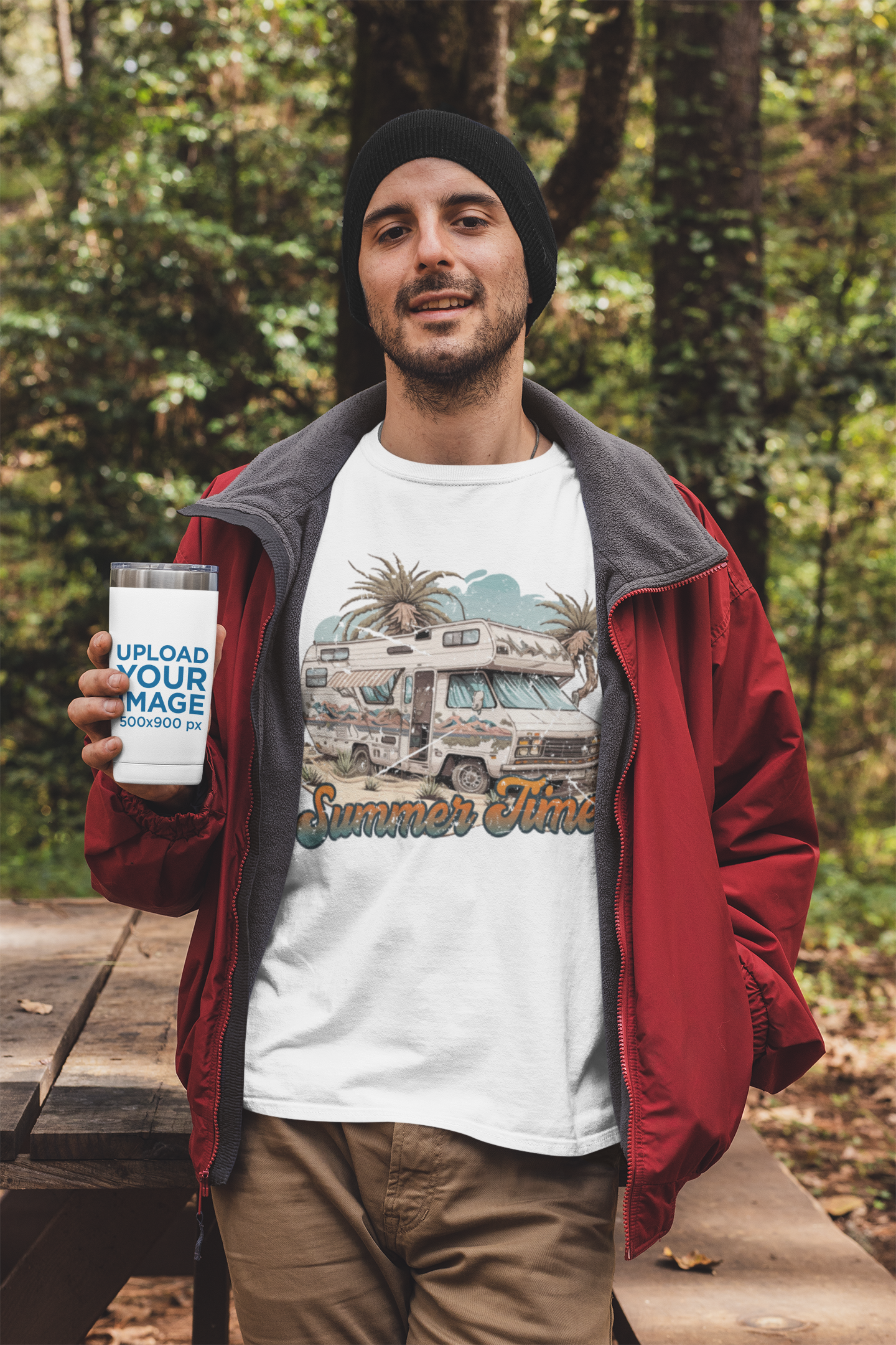Summertime Motorhome Tee