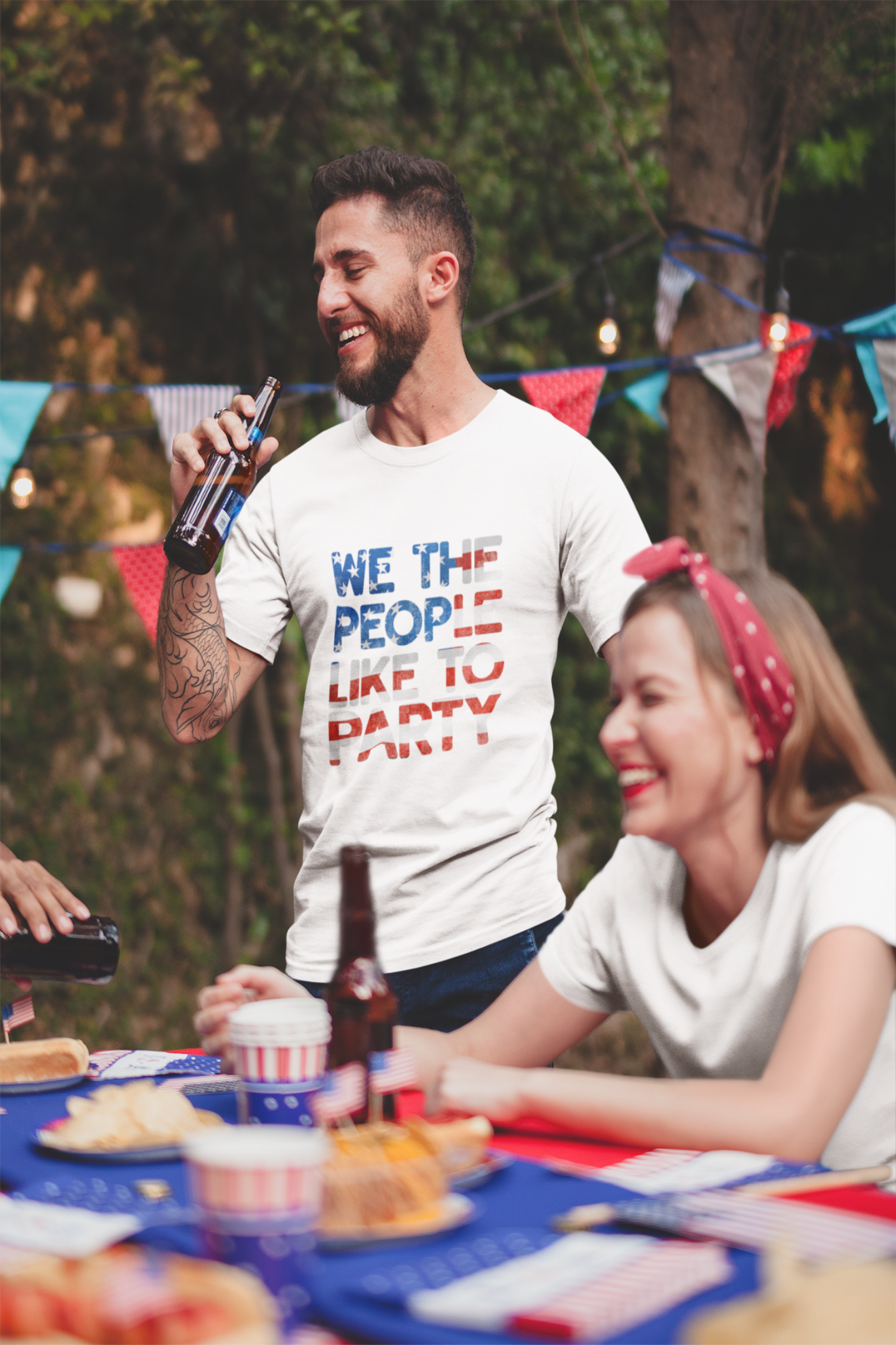We The People Like To Party Tee