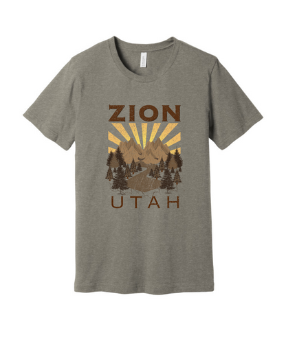 Zion Utah Tee