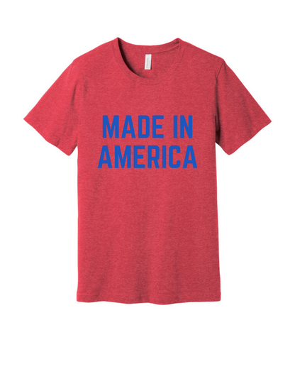 Made In America Print Tee