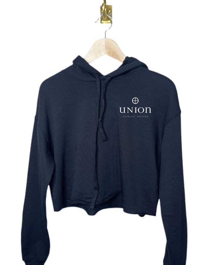 Union Public House - Cropped Fleece Hooded Sweatshirt