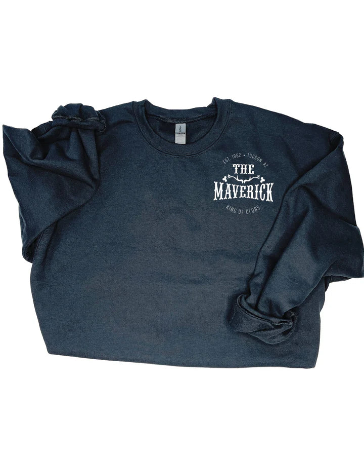 Maverick King of Clubs Crewneck Sweatshirt