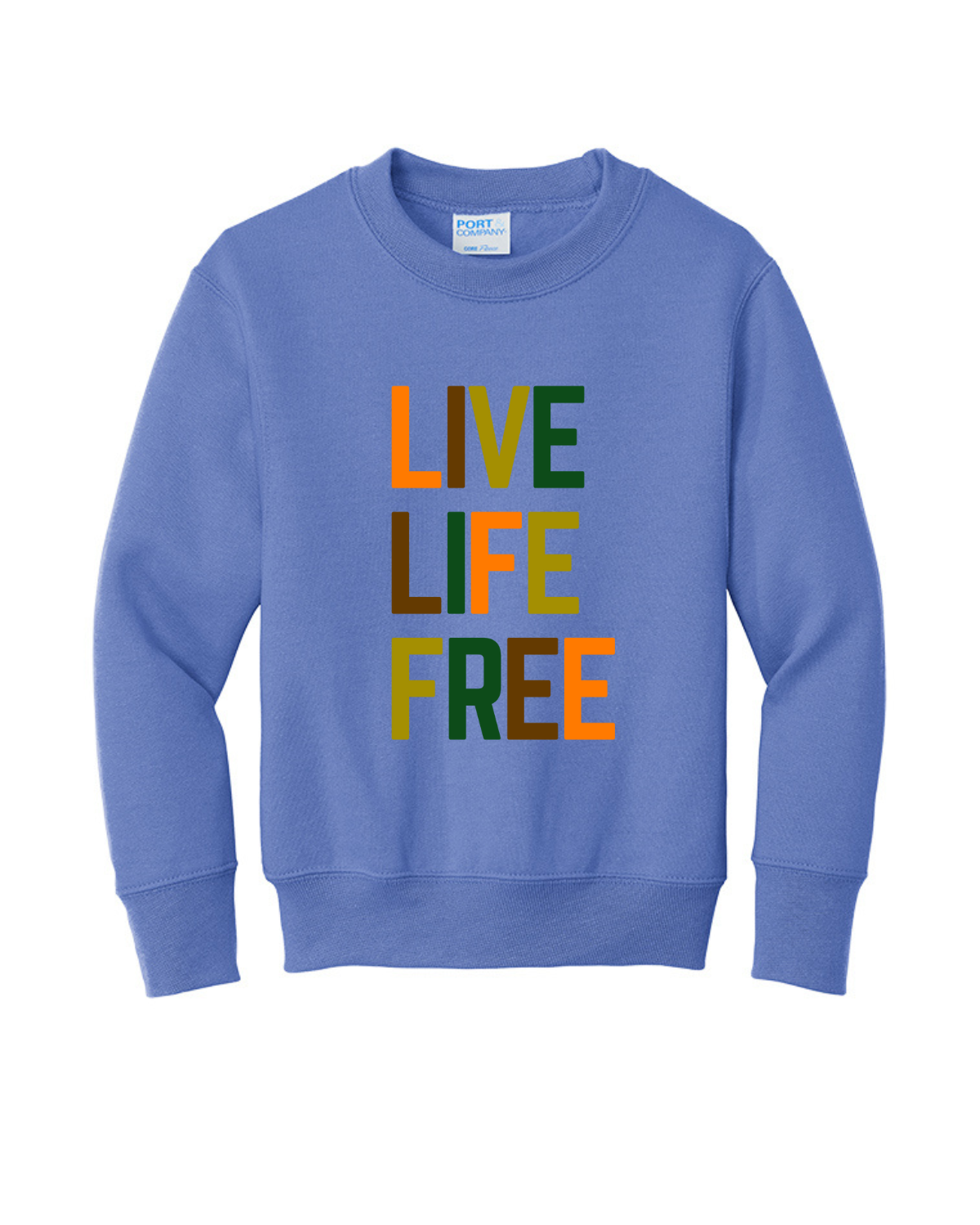 YOUTH - Live Life Free Sweatshirt