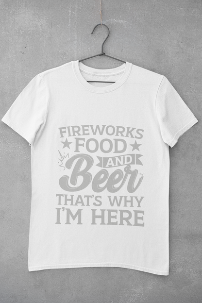 Fireworks Food and Beer Tee
