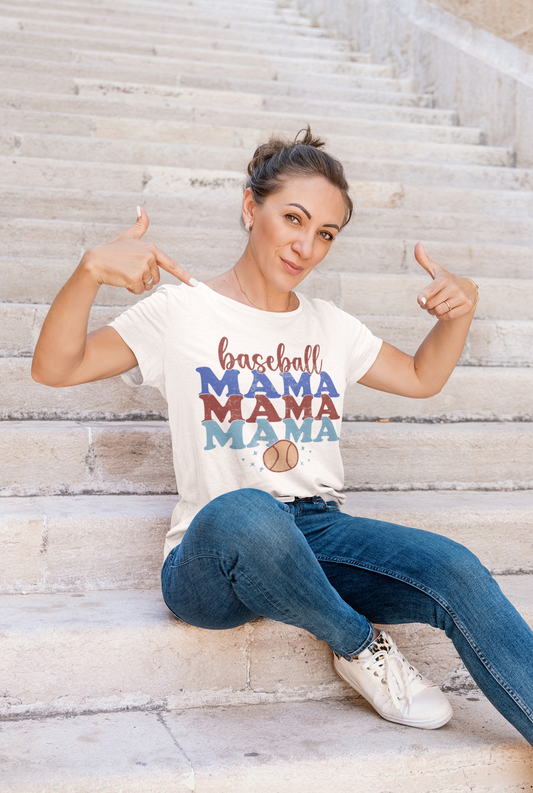 Baseball Mama Tee