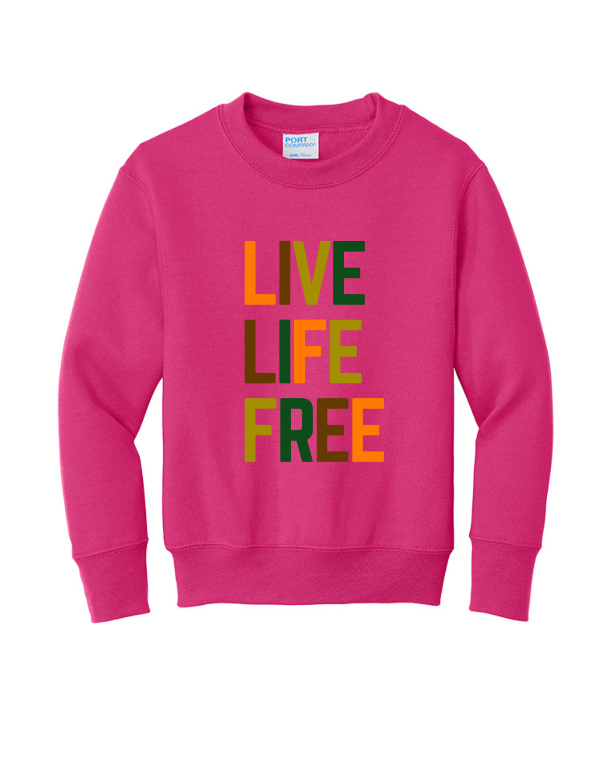 YOUTH - Live Life Free Sweatshirt