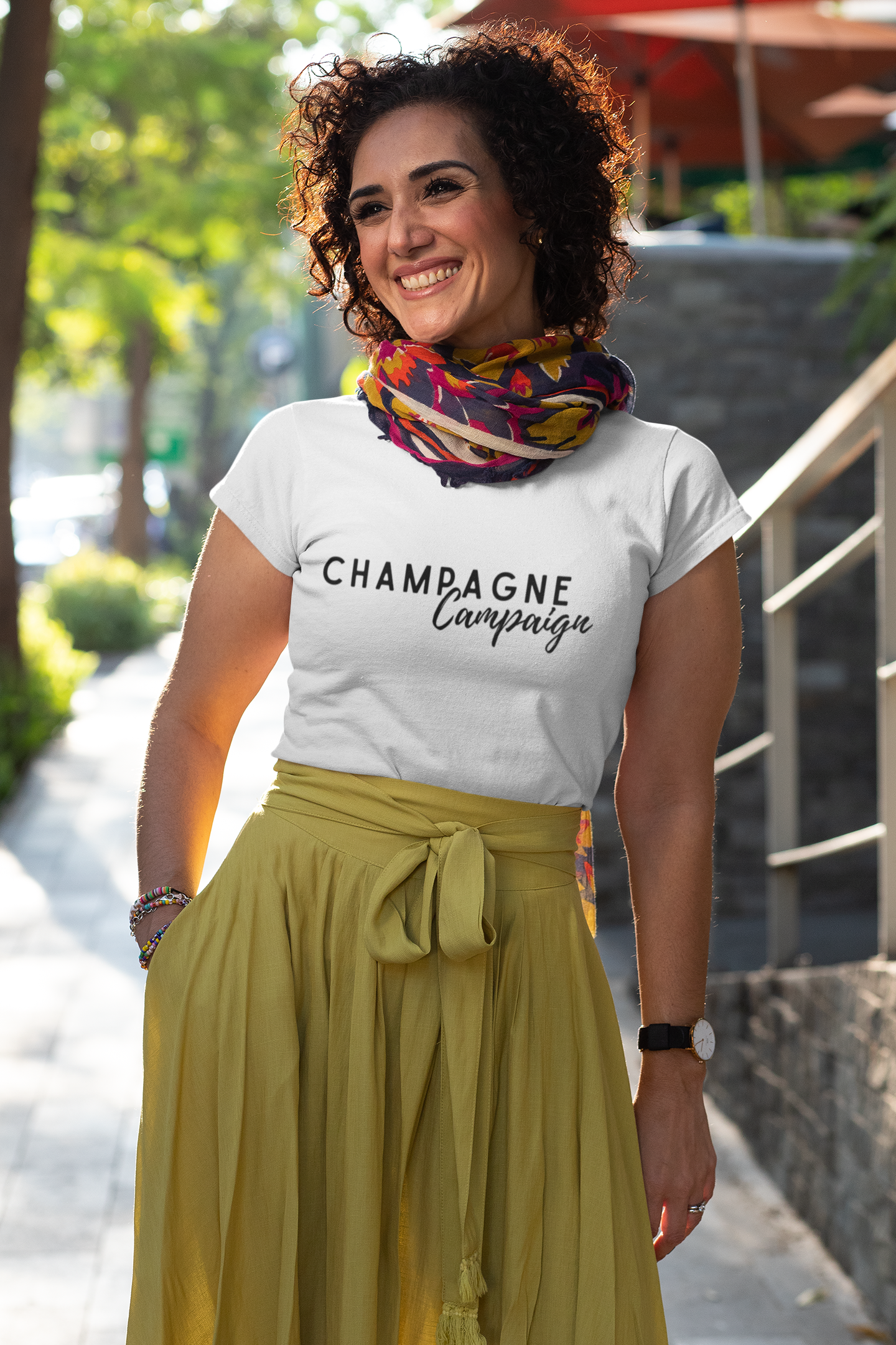 Champagne Campaign Tee