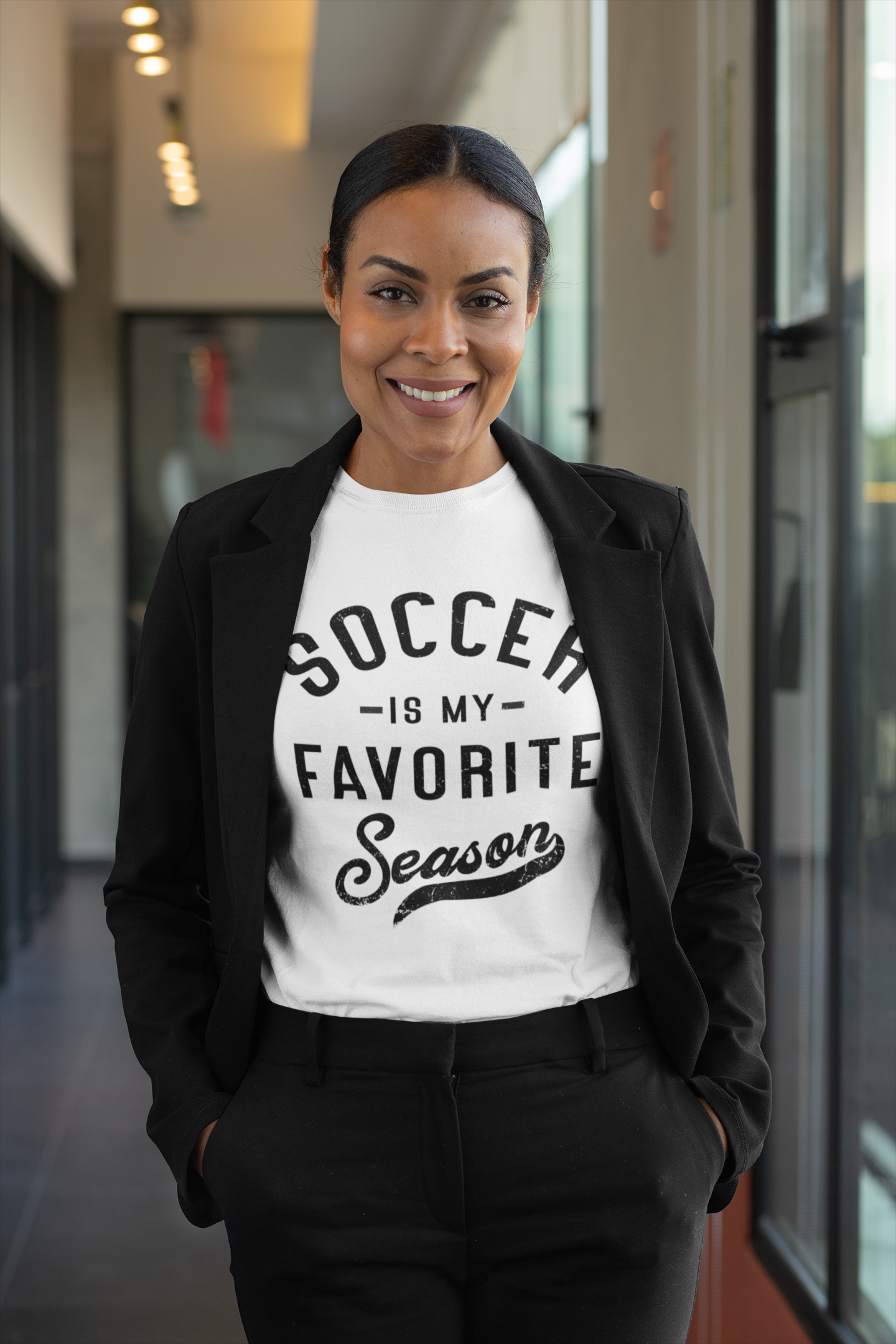 Soccer Is My Favorite Season Tee