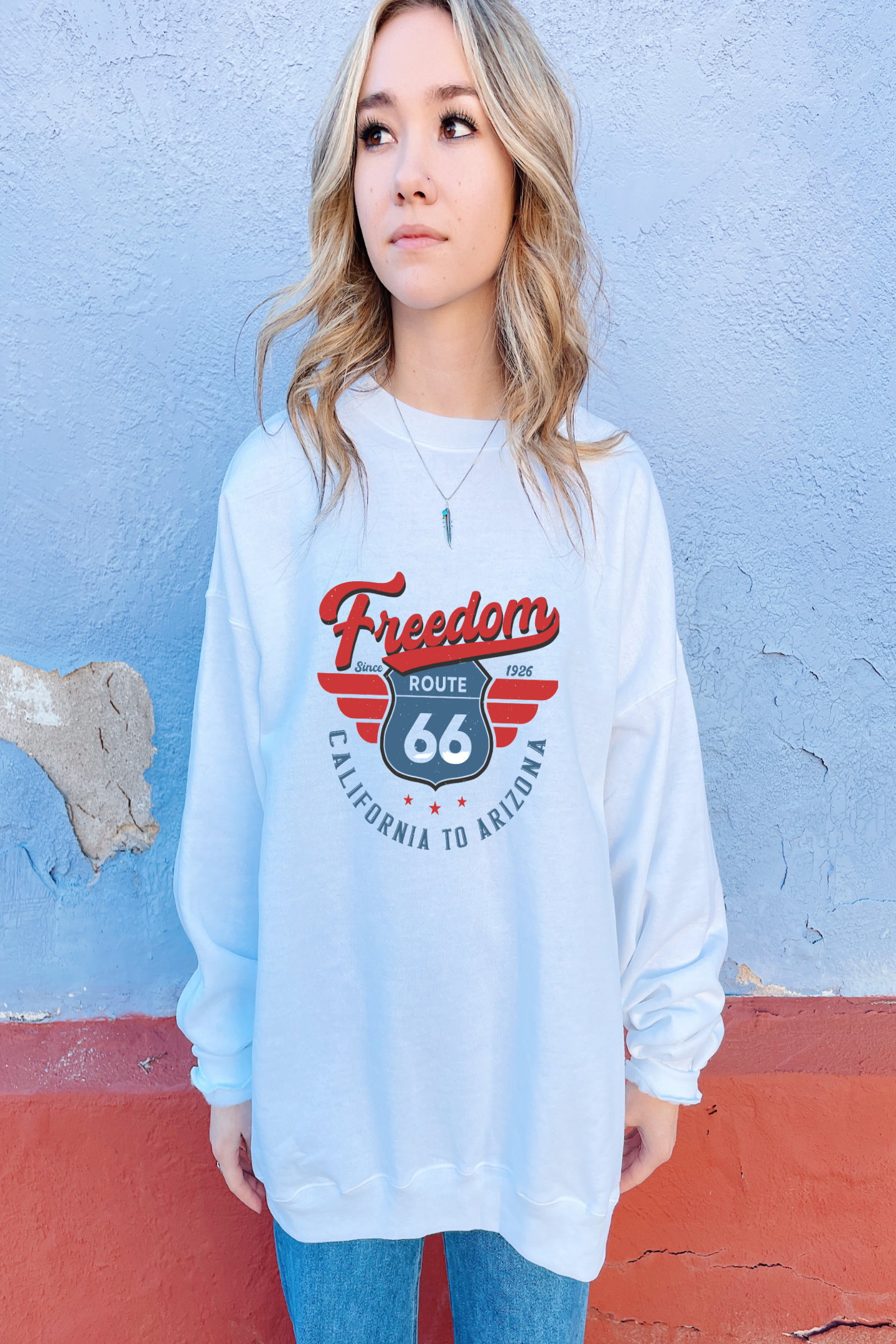 Freedom Route 66 Sweatshirt